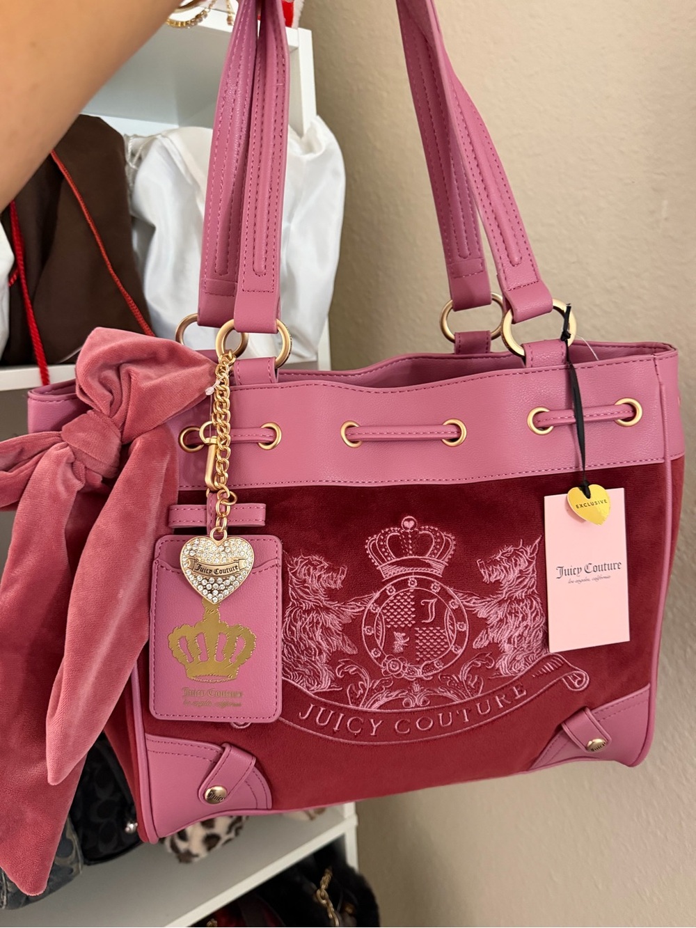 Juicy Couture classic Scottie daydreamer Tote Bag